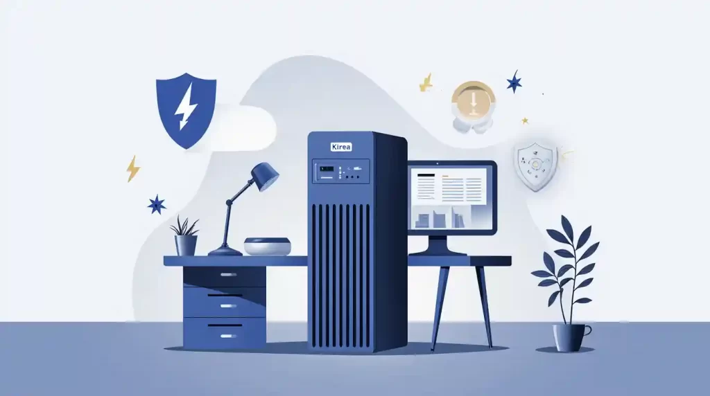 onduleur silencieux pour protéger un ordinateur